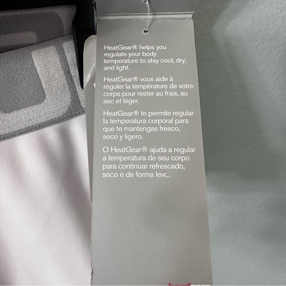 NWT Under Armour White Pants Size Youth XLarge Fitted HeatGear - Picture 10 of 16